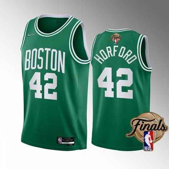 Men Boston Celtics #42 Al Horford 2022 Green NBA Finals Stitched Jersey