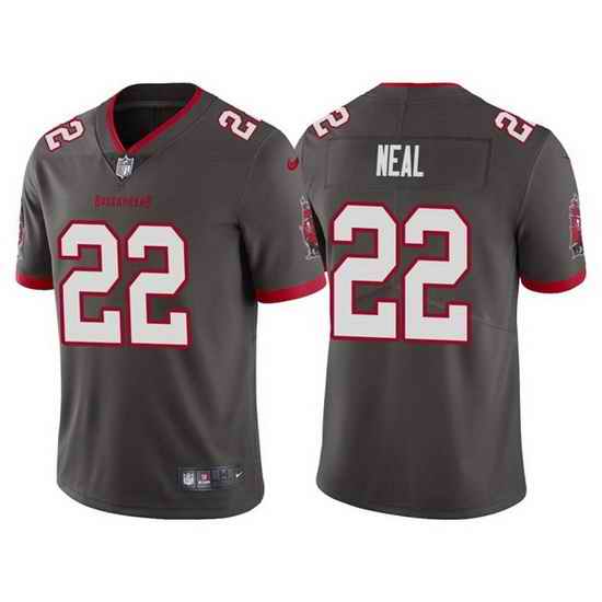 Men Tampa Bay Buccaneers #22 Keanu Neal Grey Vapor Untouchable Limited Stitched jersey