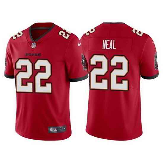 Men Tampa Bay Buccaneers #22 Keanu Neal Red Vapor Untouchable Limited Stitched jersey