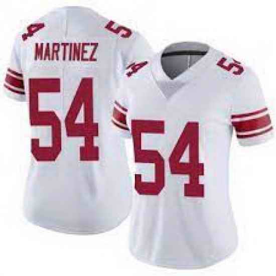 Women Nike New York Giants #54 Blake Martinez White Stitched Jersey