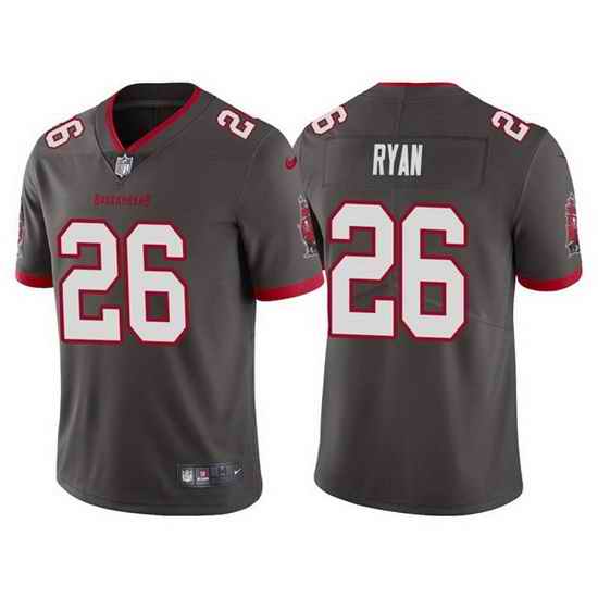 Men Tampa Bay Buccaneers #26 Logan Ryan Grey Vapor Untouchable Limited Stitched jersey