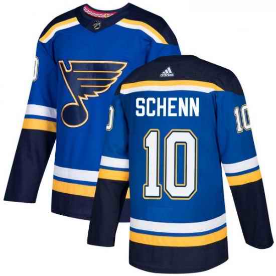 Youth Adidas St Louis Blues #10 Brayden Schenn Premier Royal Blue Home NHL Jersey