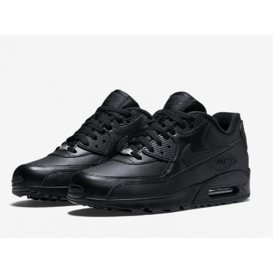 Women Nike Air Max #90 All Black Shoes