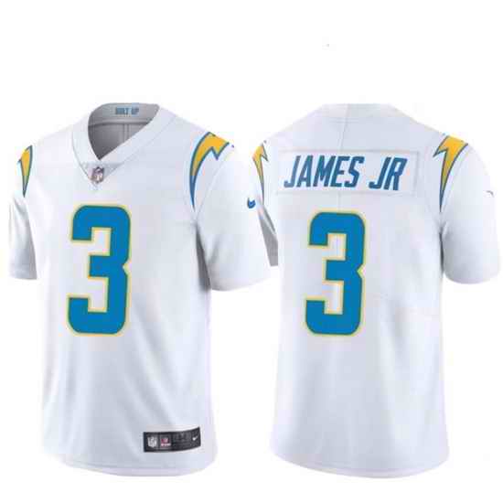 Youth Los Angeles Chargers #3 Derwin James Jr  White Vapor Untouchable Limited Stitched Jersey