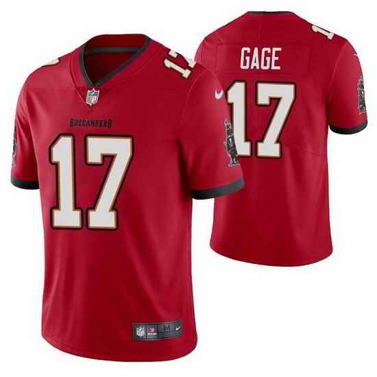 Men Tampa Bay Buccaneers #17 Russell Gage Red Vapor Untouchable Limited Stitched jersey