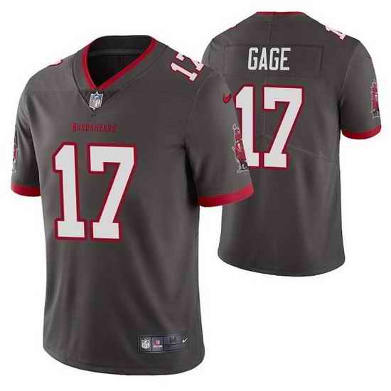 Men Tampa Bay Buccaneers #17 Russell Gage Grey Vapor Untouchable Limited Stitched jersey