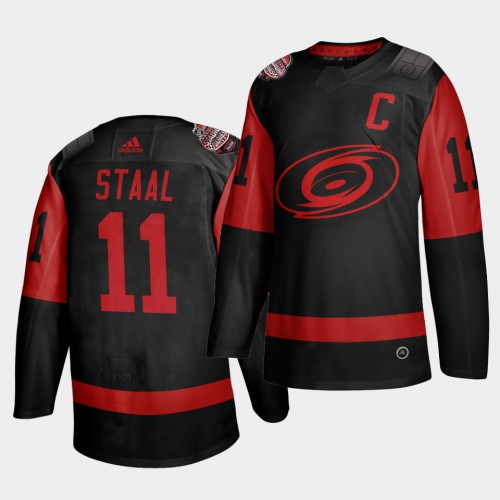 Carolina Carolina Hurricanes #11 Jordan Staal Black Men’s 2021 Stadium Series Outdoor Game Jersey Men’s