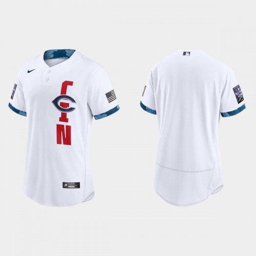 Cincinnati Cincinnati Reds 2021 Mlb All Star Game Authentic White Jersey Men’s