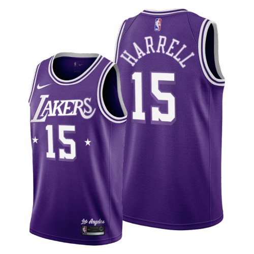 Los Angeles Los Angeles Lakers #15 Montrezl Harrell Women’s 2021-22 City Edition Purple NBA Jersey Womens