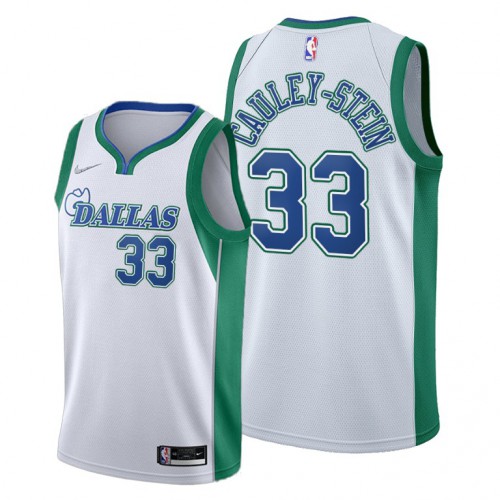 Dallas Dallas Mavericks #33 Willie Cauley-Stein Women’s 2021-22 City Edition White NBA Jersey Womens