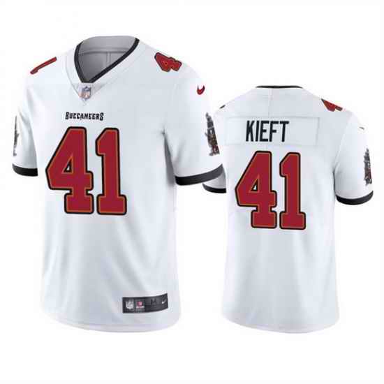 Men Tampa Bay Buccaneers #41 Ko Kieft White Vapor Untouchable Limited Stitched Jersey