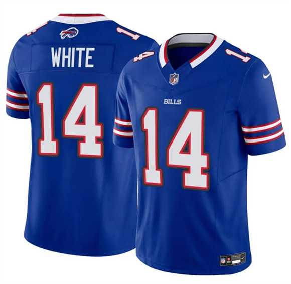 Men & Women & Youth Buffalo Bills #14 Mike White Blue 2025 F.U.S.E. Vapor Untouchable Limited Stitched Jersey