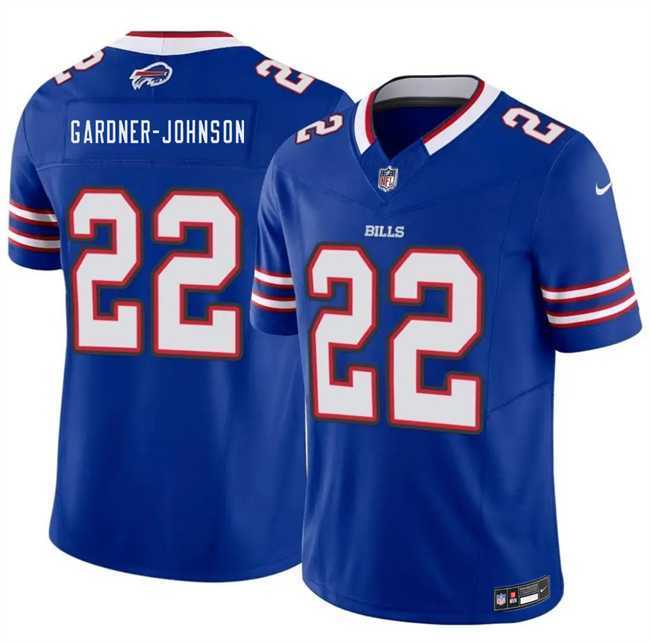 Men%27s Buffalo Bills #22 C.J. Gardner-Johnson Blue 2026 F.U.S.E. Vapor Untouchable Limited Stitched Jersey Dzhi