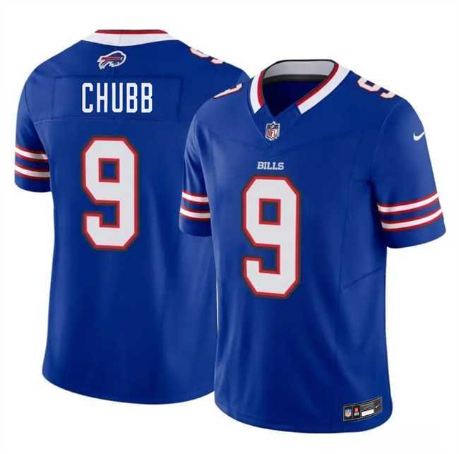 Men%27s Buffalo Bills #9 Bradley Chubb Blue 2026 F.U.S.E. Vapor Untouchable Limited Stitched Jersey Dzhi