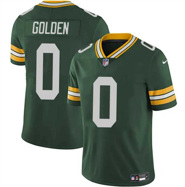 Men & Women & Youth Green Bay Packers #0 Matthew Golden Green 2025 Vapor Untouchable Limited Stitched Jersey