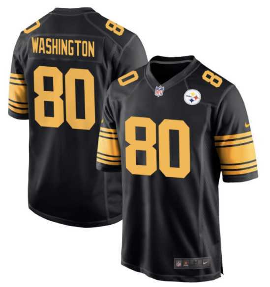 Men & Women & Youth Pittsburgh Steelers #80 Darnell Washington Black Color Rush Vapor Untouchable Limited Stitched Jersey