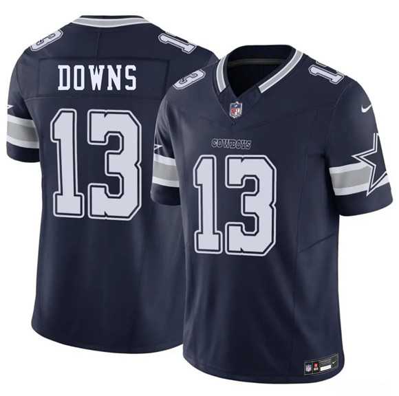 Men%27s Dallas Cowboys #13 Caleb Downs Navy 2026 Draft F.U.S.E Vapor Untouchable Limited Stitched Jersey