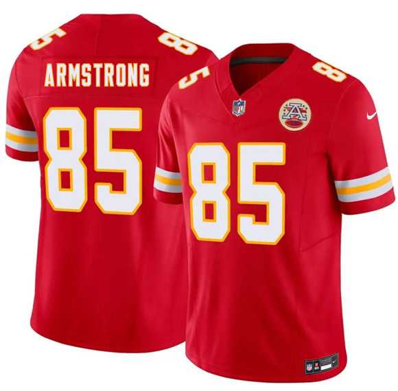 Men%27s Kansas City Chiefs #85 Andrew Armstrong Red 2026 F.U.S.E. Vapor Untouchable Limited Stitched Jersey