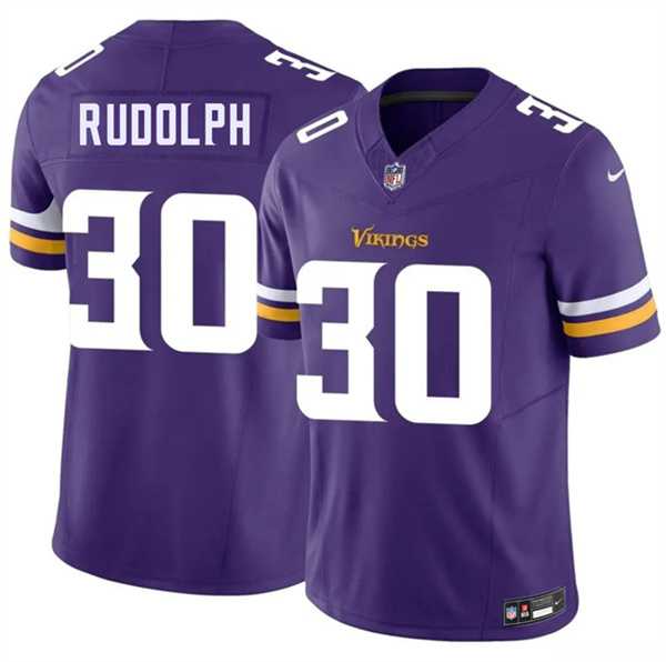 Men%27s Minnesota Vikings #30 Trayvon Rudolph Purple 2026 F.U.S.E. Vapor Untouchable Limited Stitched Jersey Dzhi