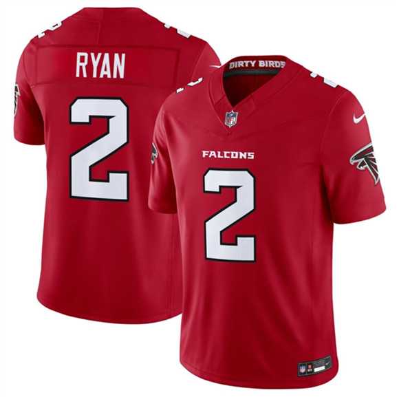 Men%27s Atlanta Falcons #2 Matt Ryan Red 2026 New F.U.S.E. Vapor Untouchable Limited Stitched Jersey Dzhi