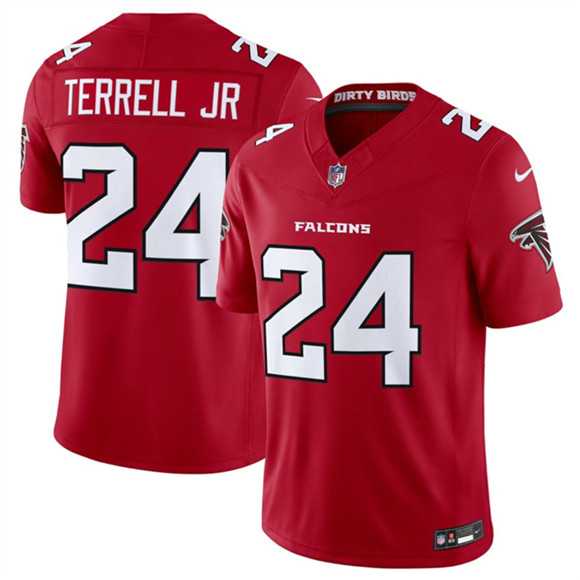 Men%27s Atlanta Falcons #24 A.J. Terrell Red 2026 New F.U.S.E. Vapor Untouchable Limited Stitched Jersey Dzhi