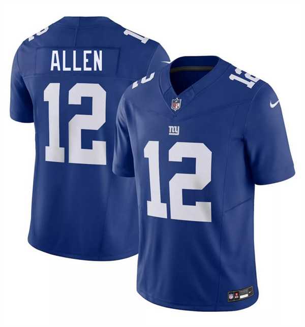 Men%27s New York Giants #12 Brandon Allen Blue 2026 F.U.S.E. Vapor Untouchable Limited Stitched Jersey Dzhi