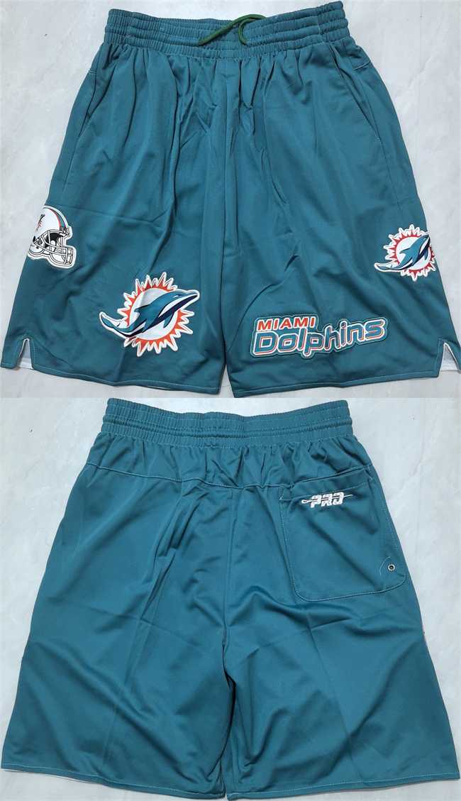 Men%27s Maimi Dolphins Aqua Shorts (Run Small)