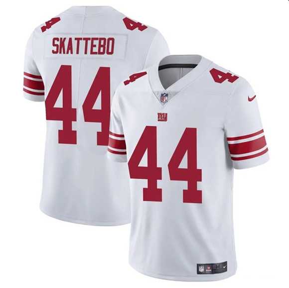 Men & Women & Youth New York Giants #44 Cam Skattebo White 2025 Draft Vapor Untouchable Limited Stitched Jersey