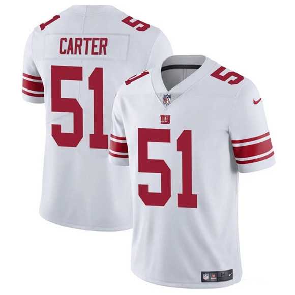 Men & Women & Youth New York Giants #51 Abdul Carter White 2025 Vapor Untouchable Limited Stitched Jersey