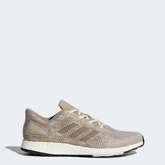 Mens Trace Khaki/Simple Brown/Core Black Adidas Pureboost Dpr Running Shoes 103LKXGD
