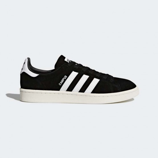 Mens Core Black/White/Chalk White Adidas Originals Campus Shoes 111SINQH