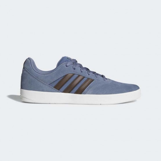 Mens Steel/Brown/White Adidas Originals Suciu Adv Ii Shoes 685UNTKL
