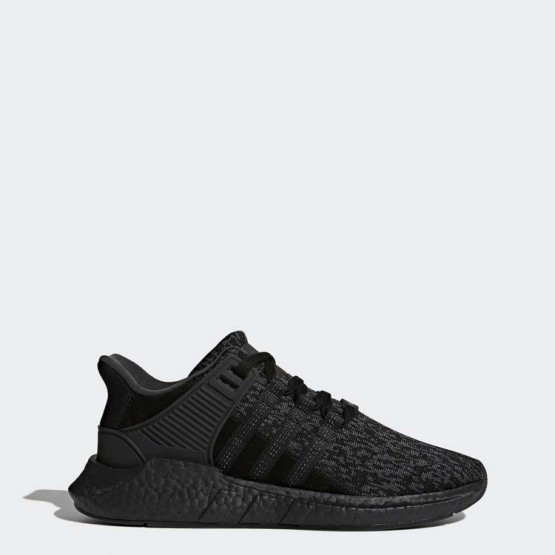 Mens Core Black/White Adidas Originals Eqt Support 93/17 Shoes 717CMNGU