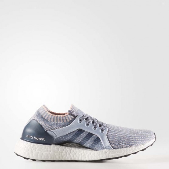 Womens Tactile Blue/Easy Blue Adidas Ultraboost X Running Shoes 853GOHVX