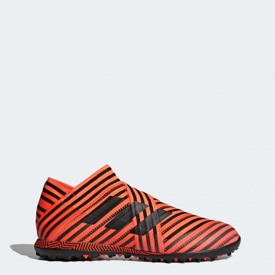 Mens Solar Orange/Core Black Adidas Nemeziz Tango 17+ 360 Agility Turf Soccer Cleats 918CNGJF