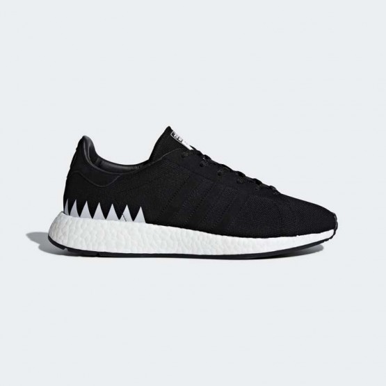 Mens Core Black/White Adidas Originals Neighborhood Chop Shop Shoes 919HUKYS